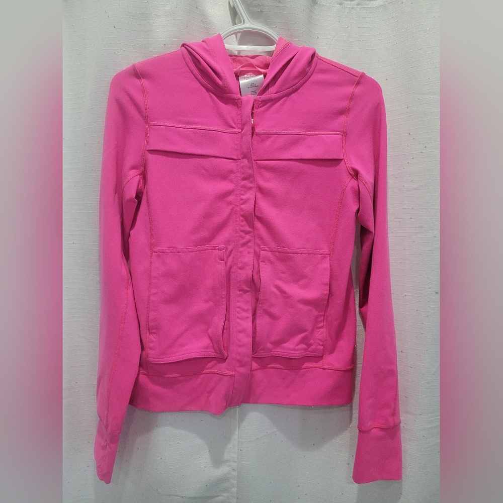 Ivivva Girls Zip Up Hot Pink Jacket Size 14